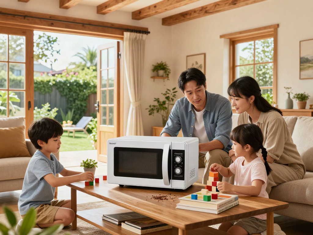 Traitement des insectes à bois avec Shashel® dans un salon familial chaleureux et ensoleillé.